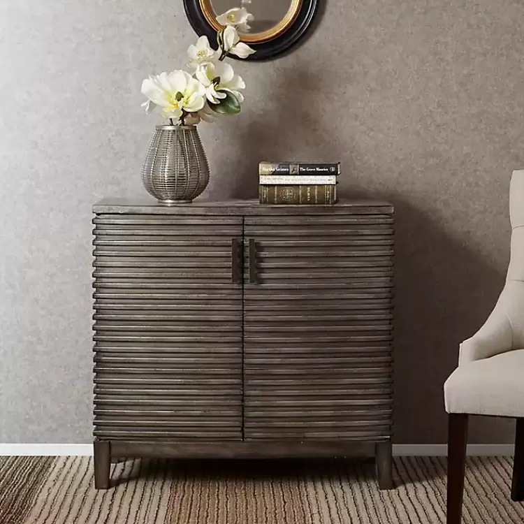 distressed_gray_linear_door_wooden_chest_4.webp Distressed Linear 2-Door Wooden Chest>Kirklands Home New