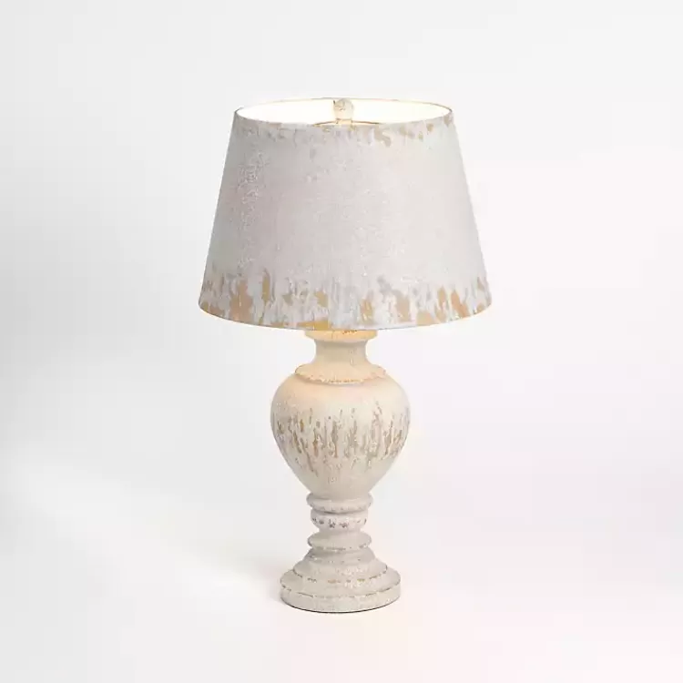 Distressed Painted Table Lamp>Kirklands Home New