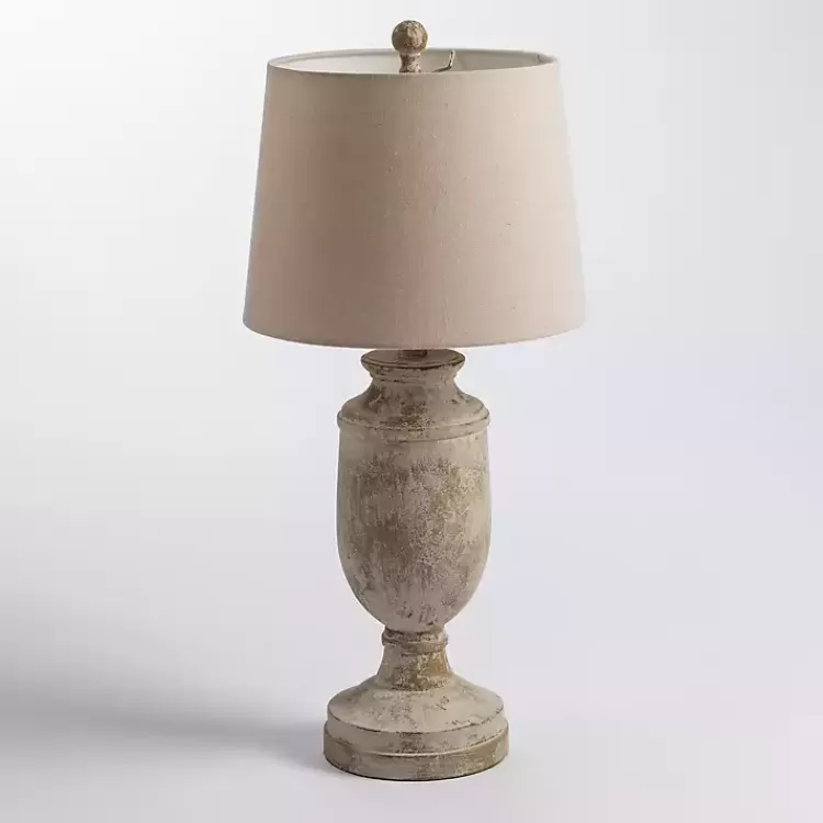 Distressed Urn Table Lamp>Kirklands Home Shop