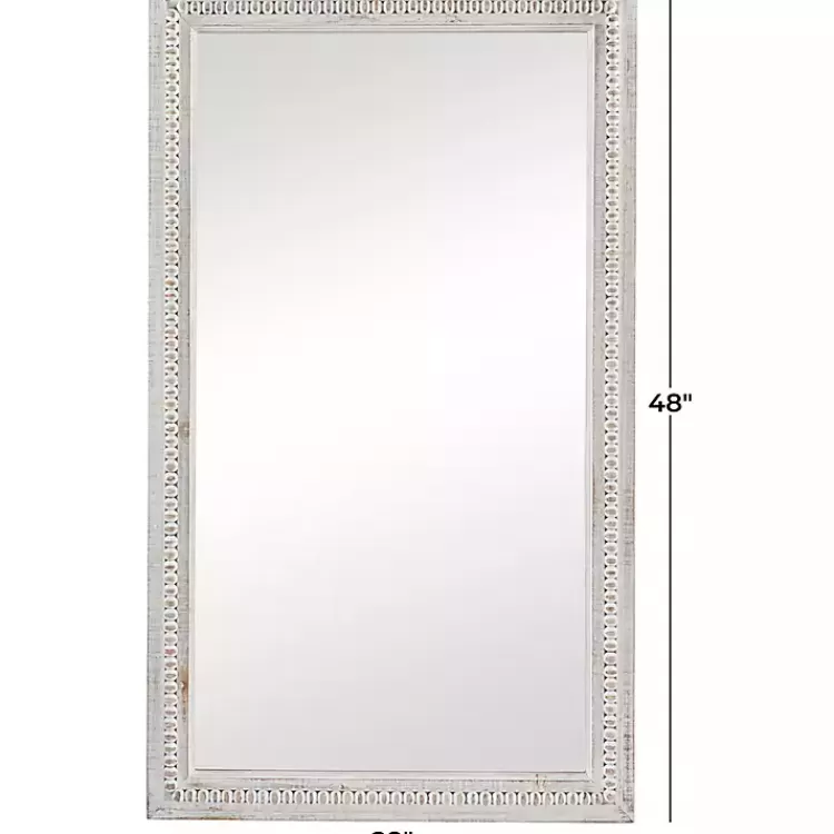 distressed_white_wood_carved_frame_wall_mirror_4.webp Distressed White Wood Carved Frame Wall Mirror>Kirklands Home Shop