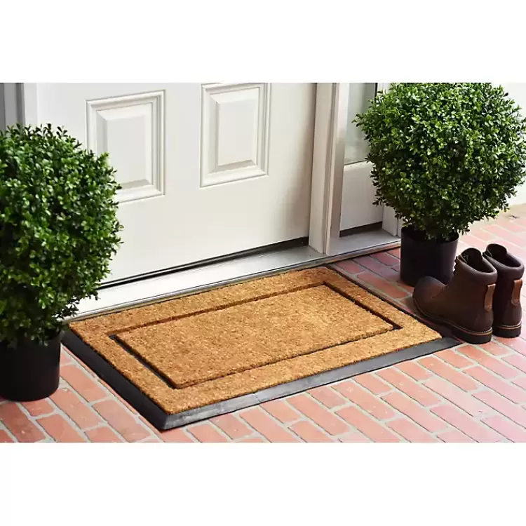 Double Border Doormat, 36x24 in.>Kirklands Home Online