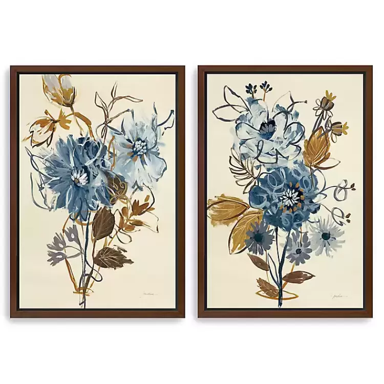 Down to Earth Framed Canvas Art Prints, Set of 2>Kirklands Home Flash Sale