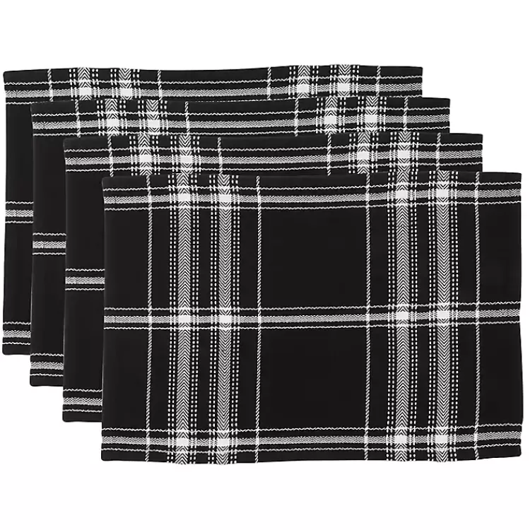 dual_white_and_black_cotton_placemats_set_of__2.webp Dual White and Black Cotton Placemats, Set of 4>Kirklands Home Sale