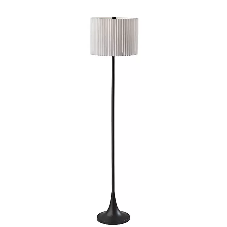 Eli Pleated Shade Floor Lamp>Kirklands Home Discount
