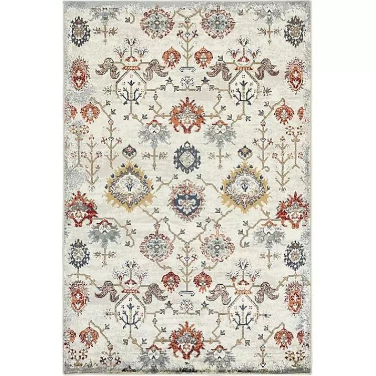 Elina Beige Area Rug, 5x7>Kirklands Home Sale