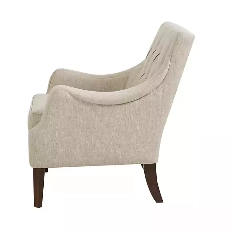 elle_tufted_beige_accent_chair_3.webp Elle Tufted Beige Accent Chair>Kirklands Home Best
