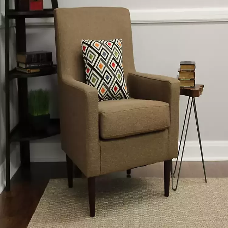 Emma Pecan Upholstered Accent Chair>Kirklands Home Best Sale