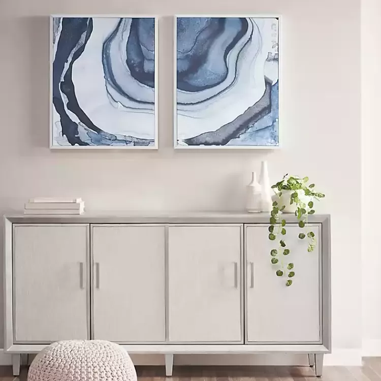 Ethereal Framed Canvas Art Print, Set of 2>Kirklands Home Fashion