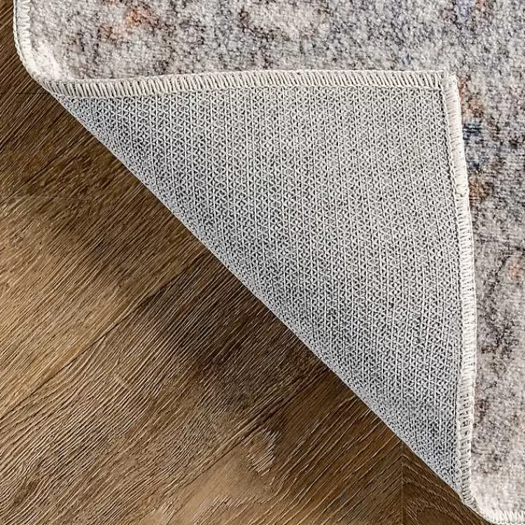 Etta Distressed Vintage Washable Area Rug, 5x8>Kirklands Home Clearance