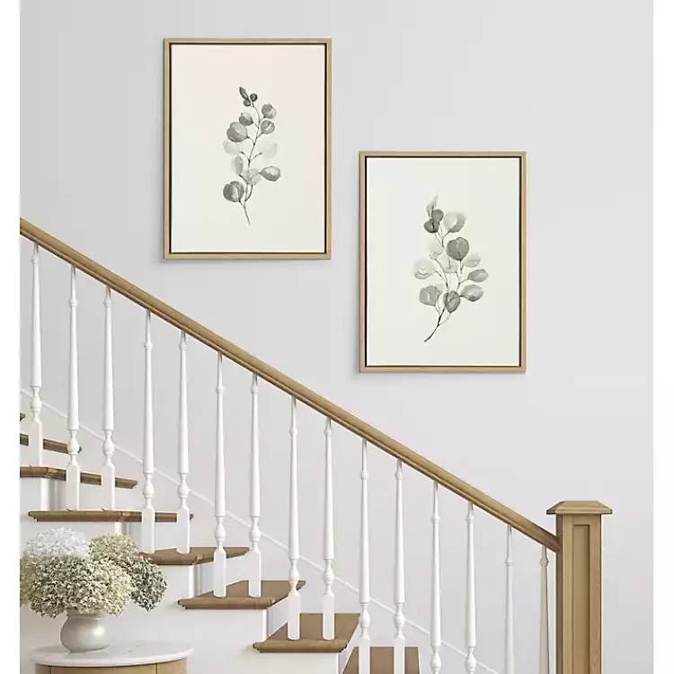 eucalyptus_sprigs_framed_canvas_prints_set_of__5.webp Eucalyptus Sprigs Framed Canvas Prints, Set of 2>Kirklands Home Sale