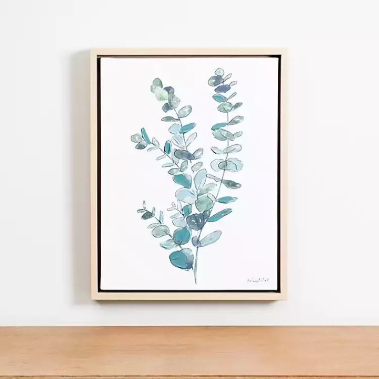 Eucalyptus Stem IV Framed Canvas Art Print>Kirklands Home Outlet