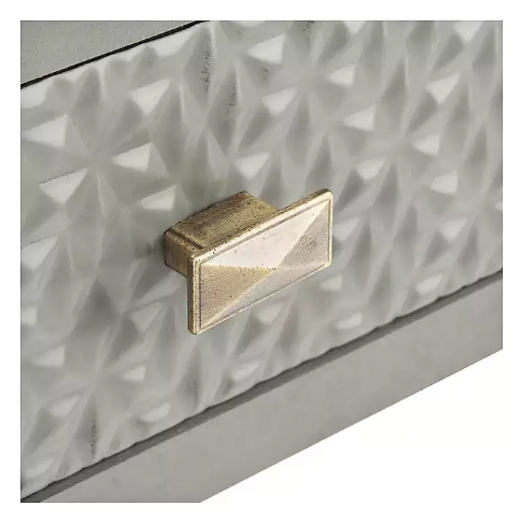 evelina_gray_textured_single_drawer_accent_table_4.webp Evelina Textured Single Drawer Accent Table>Kirklands Home Cheap