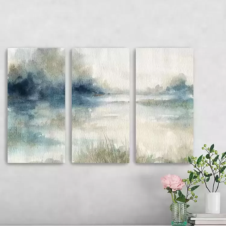 Evening Waters Canvas Art Prints, Set of 3>Kirklands Home Sale