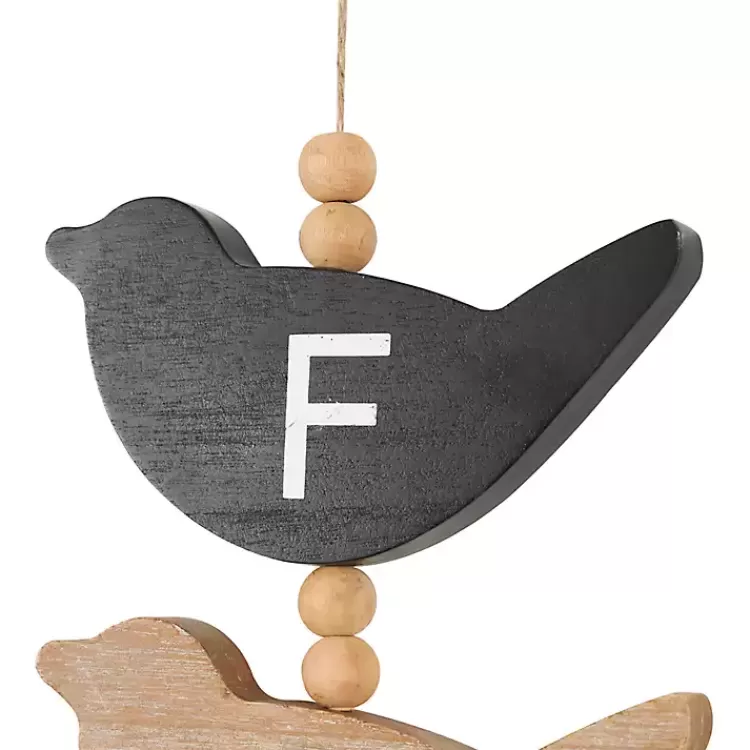 Family Bird Shaped Wood Wall Sign>Kirklands Home Hot