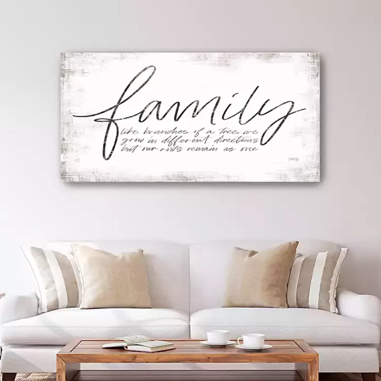 Family Branches Canvas Art Print, 60x30 in.>Kirklands Home Shop