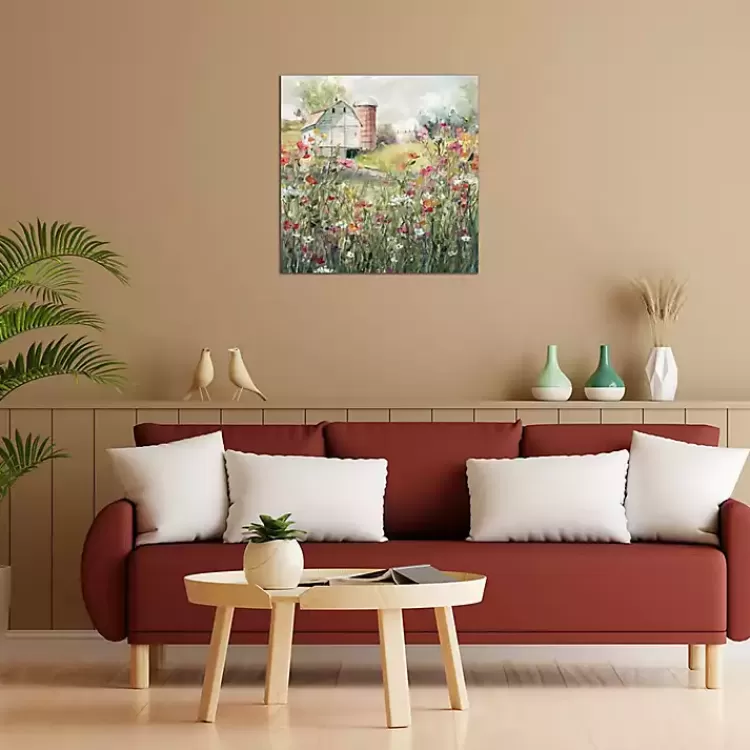 Farm in Bloom Canvas Art Print>Kirklands Home Store