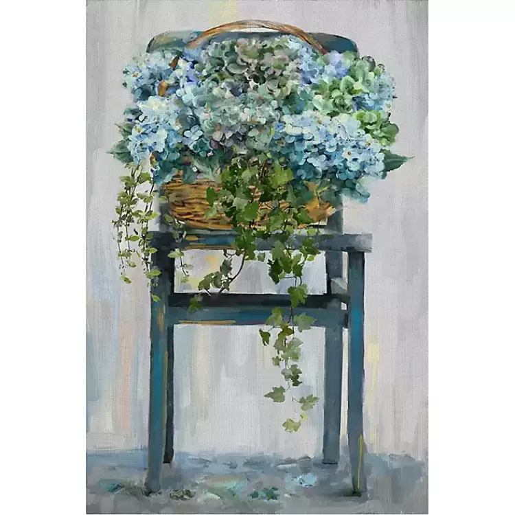 Farmhouse Hydrangeas Canvas Art Print>Kirklands Home Flash Sale
