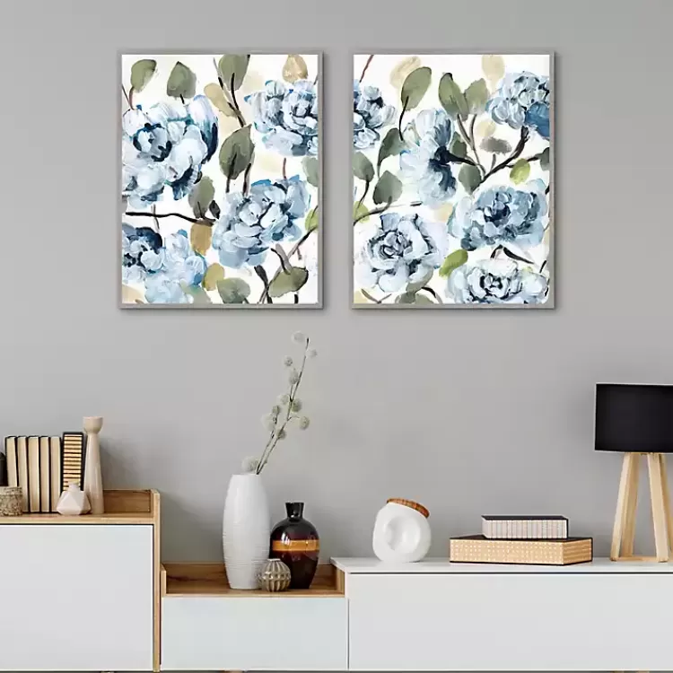 Farmhouse Peonies Framed Canvas Prints, Set of 2>Kirklands Home Sale