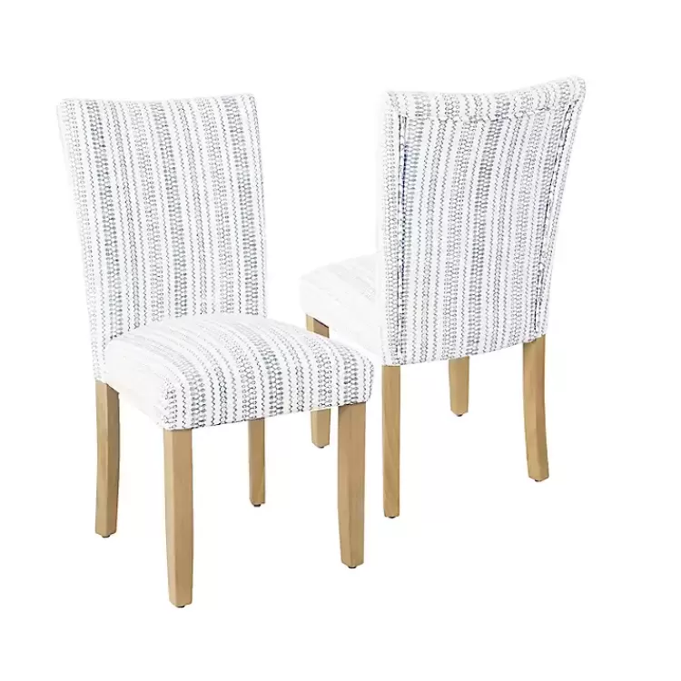 Farmhouse Stripes Highback Dining Chairs, Set of 2>Kirklands Home Store