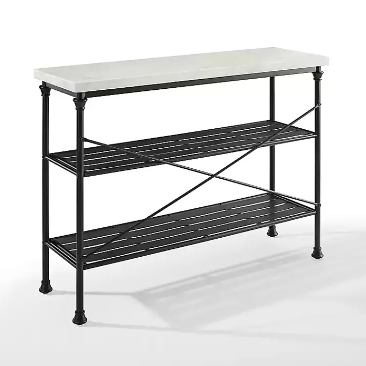 faux_marble_top_tier_melody_console_table_3.webp Faux Marble Top 3-Tier Melody Console Table>Kirklands Home Sale