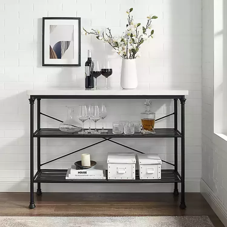 faux_marble_top_tier_melody_console_table_4.webp Faux Marble Top 3-Tier Melody Console Table>Kirklands Home Sale