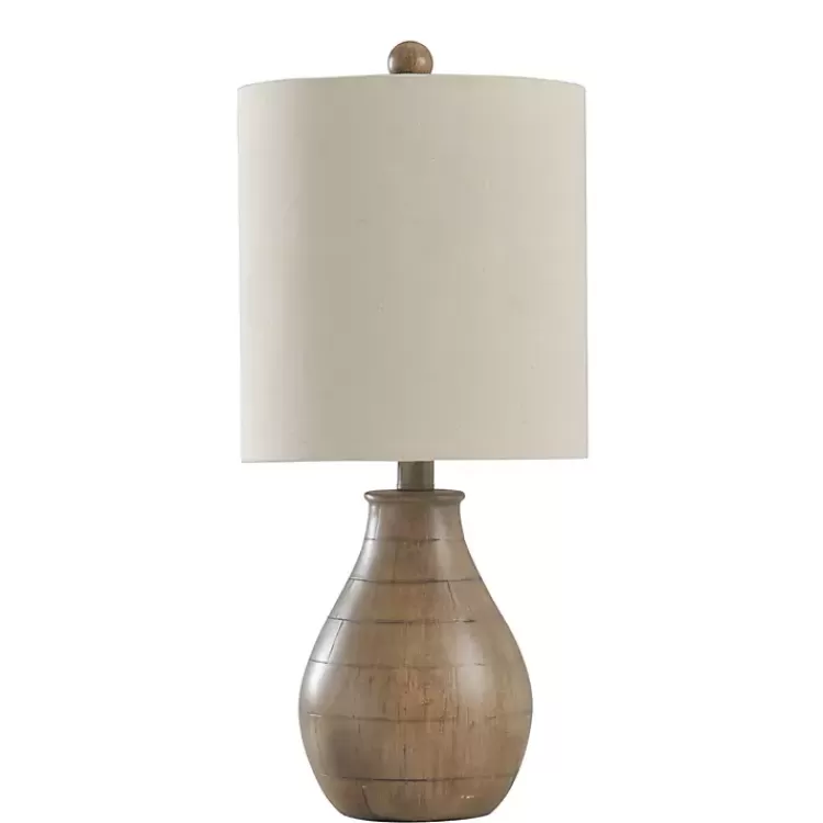 Faux Wood Accent Table Lamp>Kirklands Home Online