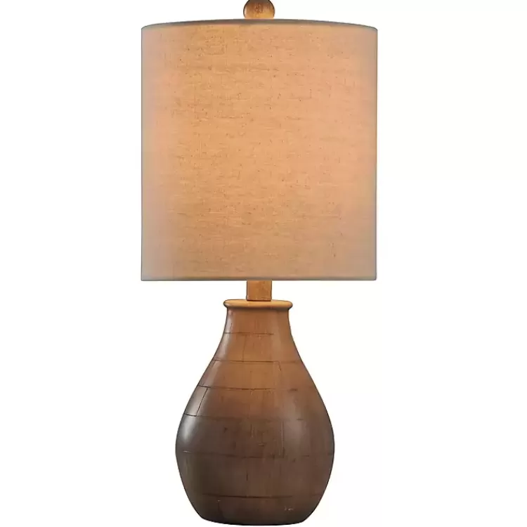 Faux Wood Accent Table Lamp>Kirklands Home Online