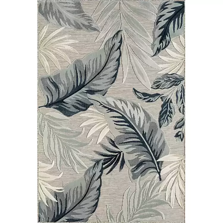 Ferns and Palms Indoor/Outdoor Area Rug, 7x9>Kirklands Home Outlet
