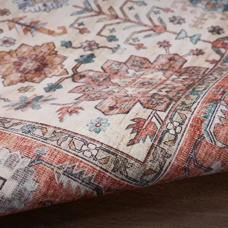 Fiona Vintage Bordered Runner, 2x7>Kirklands Home Sale