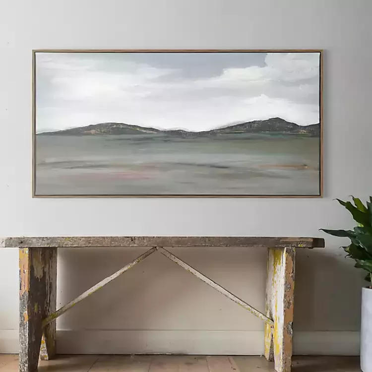 Firm Path Abstract Framed Canvas Art Print>Kirklands Home Hot