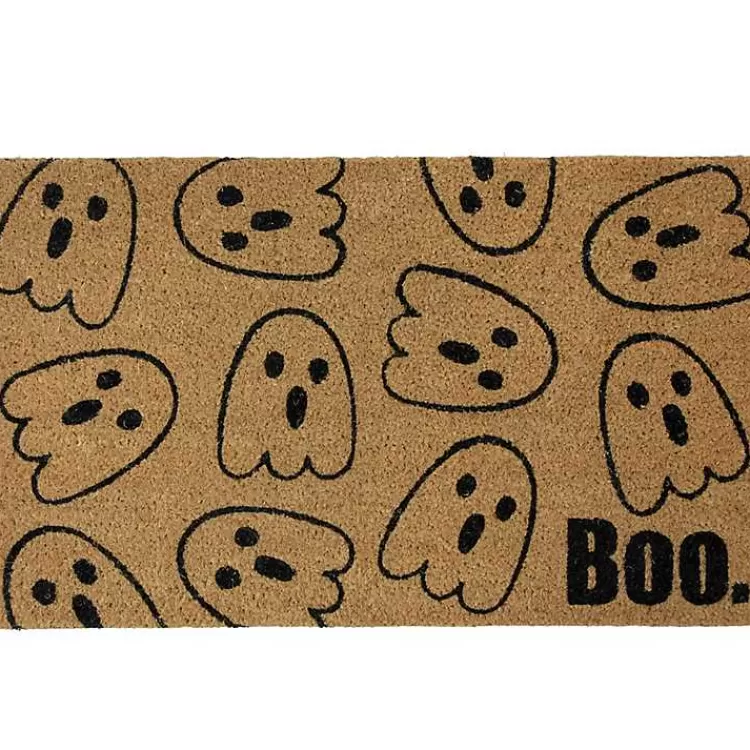 Floating Ghosts Boo Coir Doormat>Kirklands Home Cheap