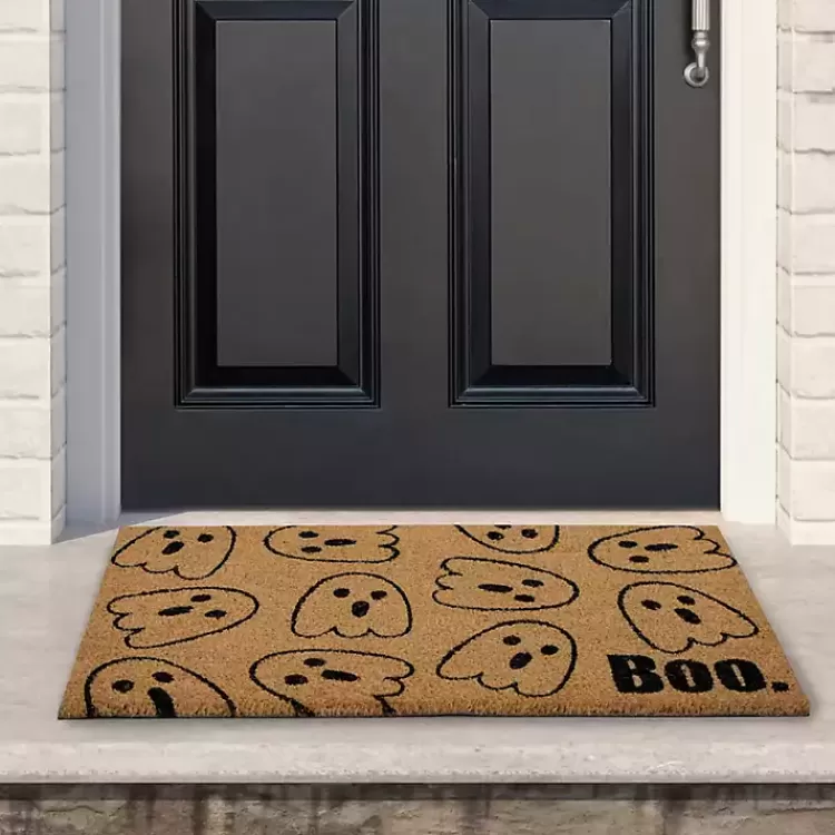 Floating Ghosts Boo Coir Doormat>Kirklands Home Cheap