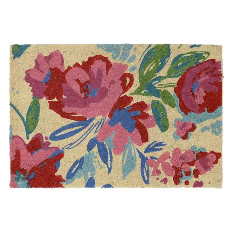 Floral Doormat>Kirklands Home Sale
