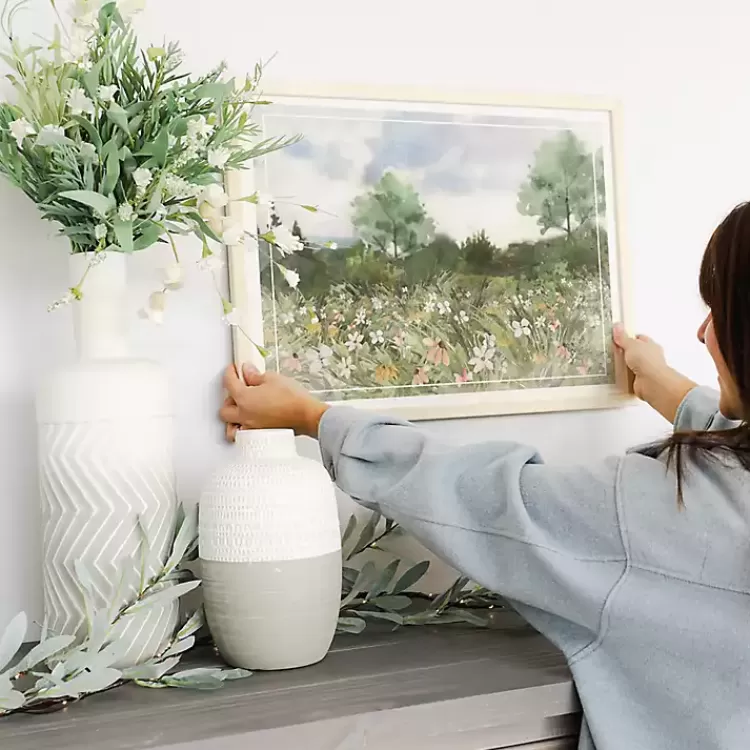 Floral Field Framed Art Print>Kirklands Home Flash Sale