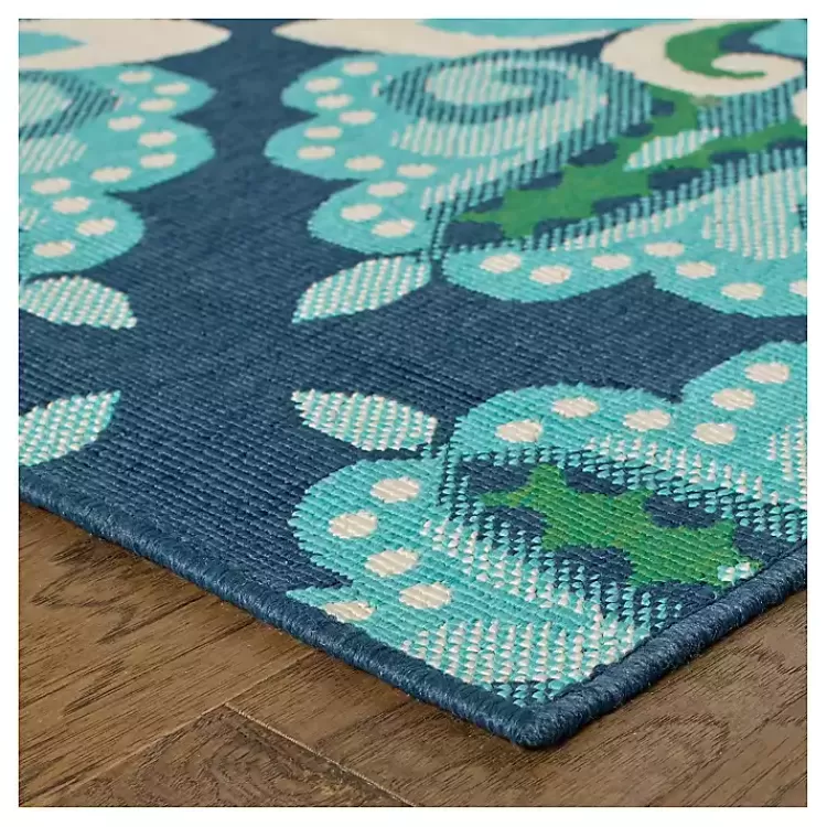 Floral Medallion Jenn Outdoor Rug, 5x7>Kirklands Home Hot