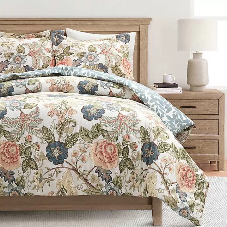 Floral Sydney Reversible 3-pc. Queen Comforter Set>Kirklands Home Shop