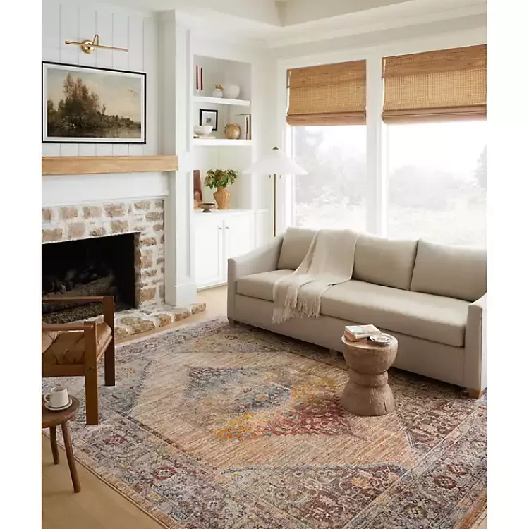 Florence Sunset Medallion Area Rug, 6x9>Kirklands Home Fashion