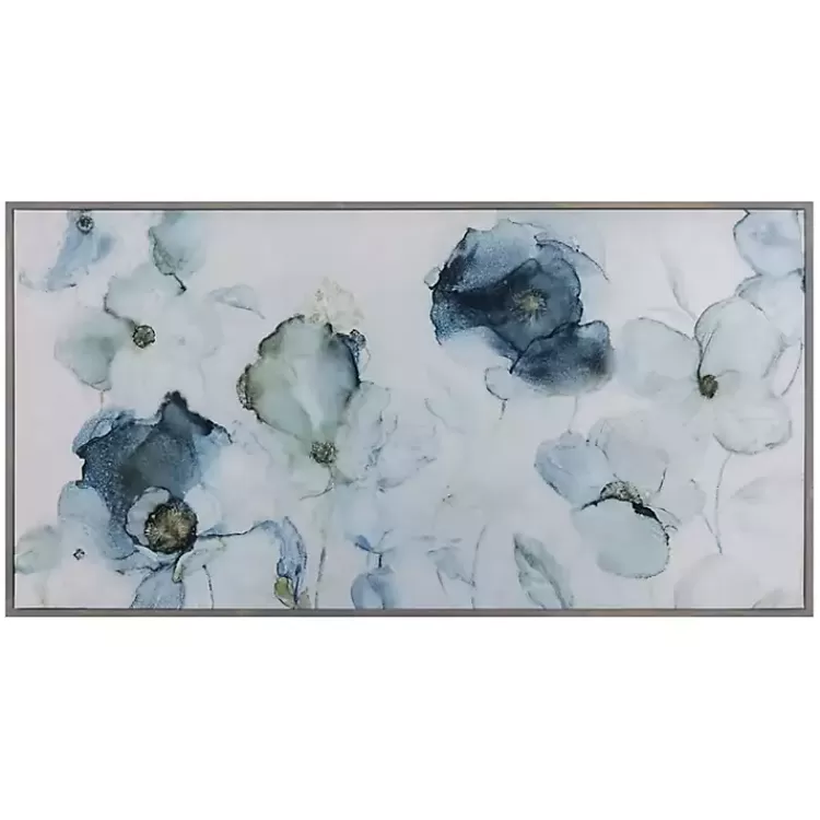 Flowering Indigo Floral Framed Art Print>Kirklands Home Cheap