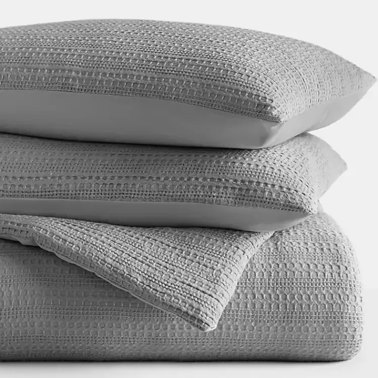 fog_waffle_ultrasoft_pc_twin_comforter_set_2.webp Fog Waffle Ultra-Soft 3-pc. Twin Comforter Set>Kirklands Home Cheap