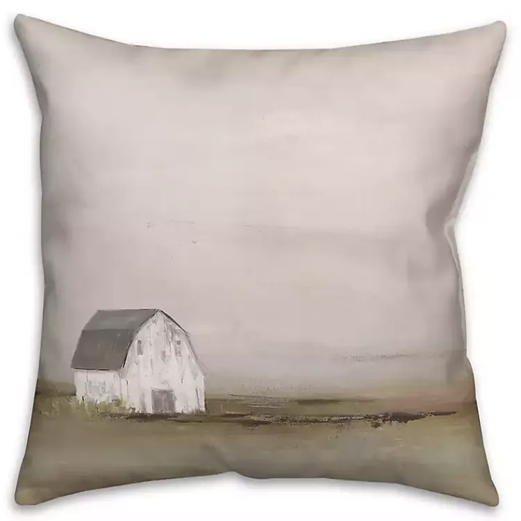 Foggy Barn Indoor/Outdoor Pillow>Kirklands Home Discount