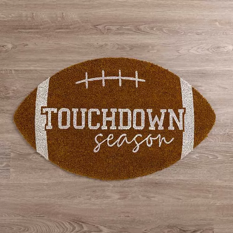 Football Touchdown Season Doormat>Kirklands Home Clearance