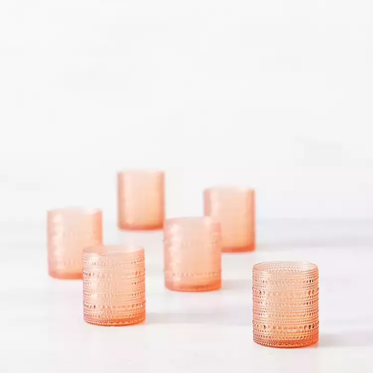 Fortessa Coral Orbetto Short Glasses, Set of 4>Kirklands Home Sale