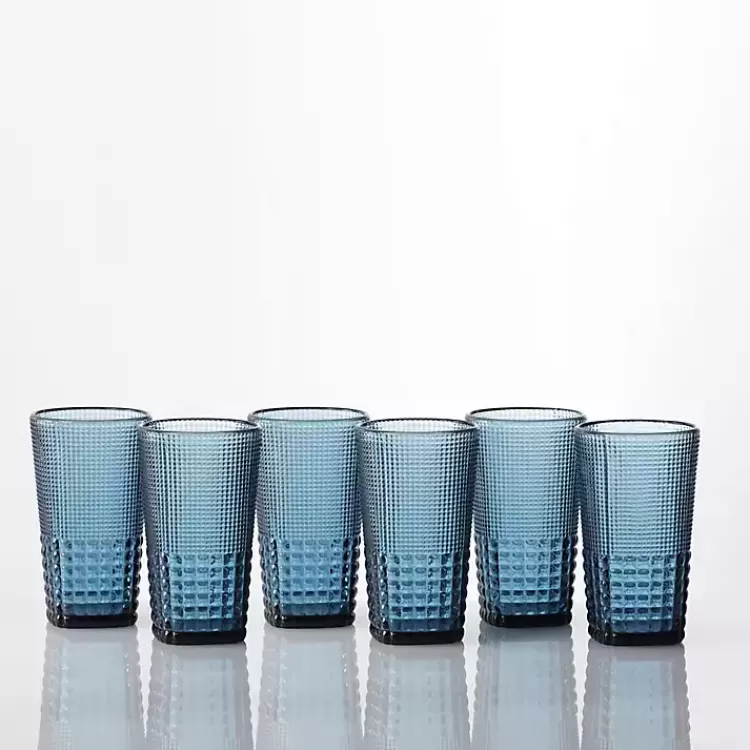 Fortessa Cornflower Malcolm Tall Glasses, Set of 6>Kirklands Home Best Sale