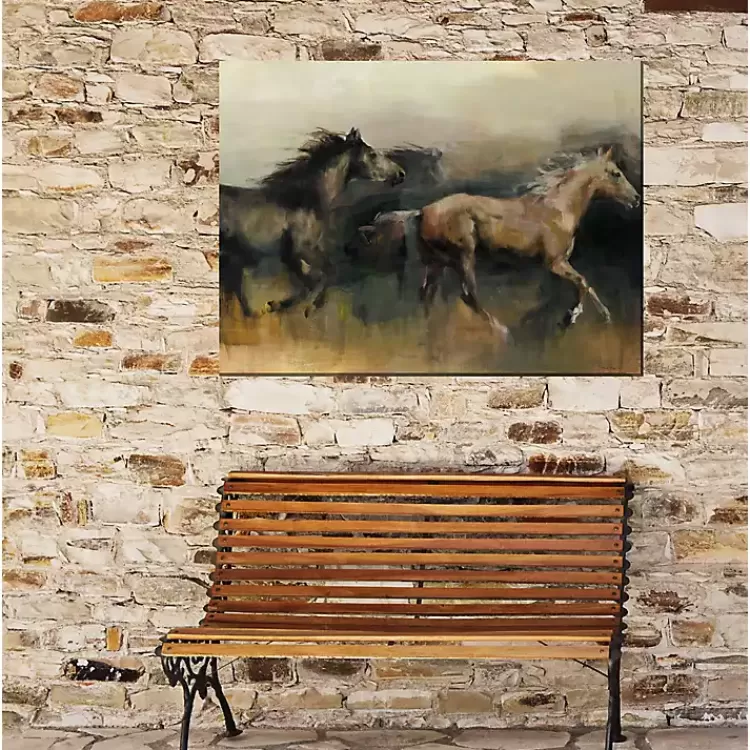 Free Rein Outdoor Canvas Art Print>Kirklands Home Cheap