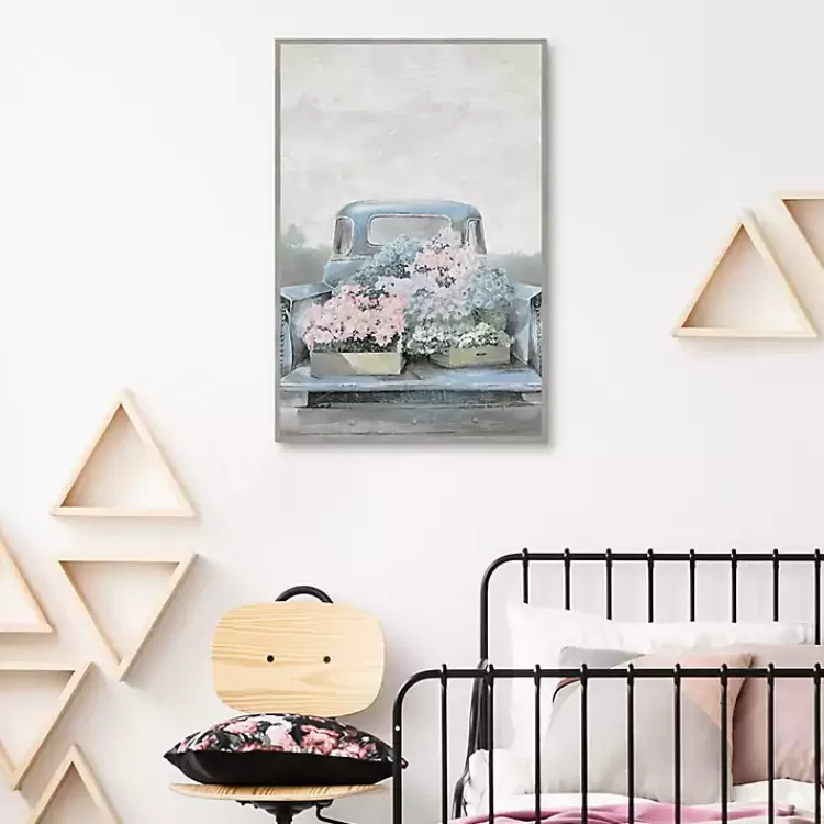 Fresh Picked in a Pickup Framed Canvas Art Print>Kirklands Home Flash Sale