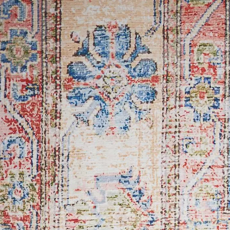 Fulton Vintage Medallion Runner, 2x7>Kirklands Home Clearance