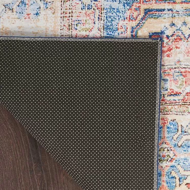 fulton_blue_vintage_medallion_runner_x_2.webp Fulton Vintage Medallion Runner, 2x7>Kirklands Home Clearance
