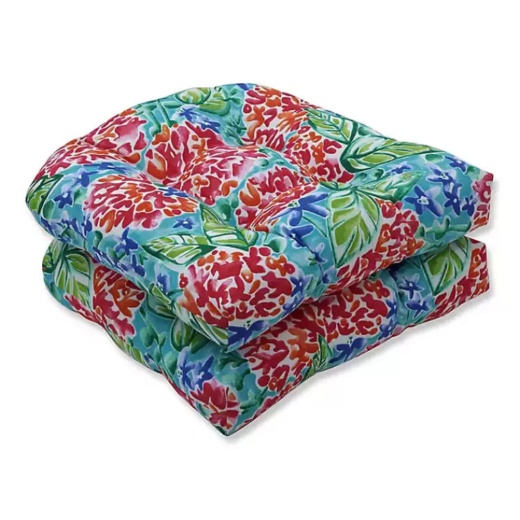 Garden Blooms Wicker Seat Cushions, Set of 2>Kirklands Home Discount