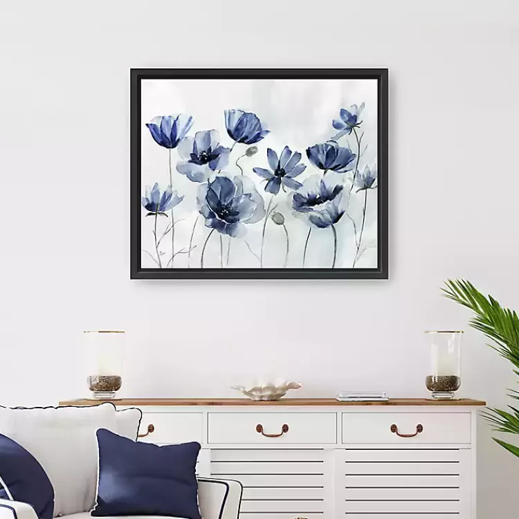 Gentian Awakening Framed Canvas Art Print>Kirklands Home Shop