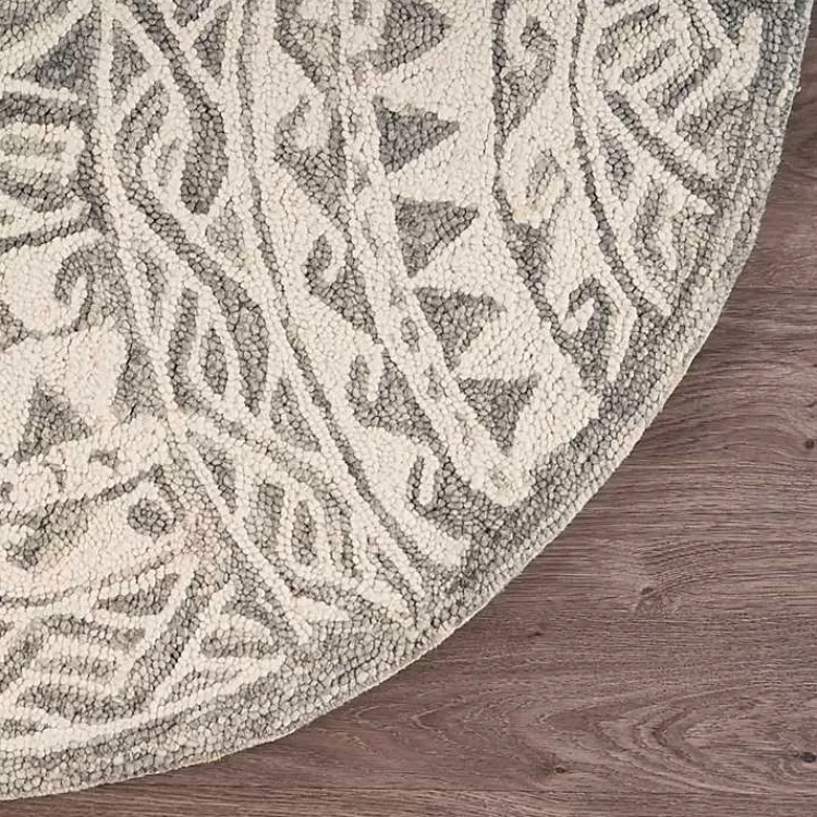 geometric_round_waves_area_rug__ft_3.webp Geometric Round Waves Area Rug, 6 ft.>Kirklands Home Best